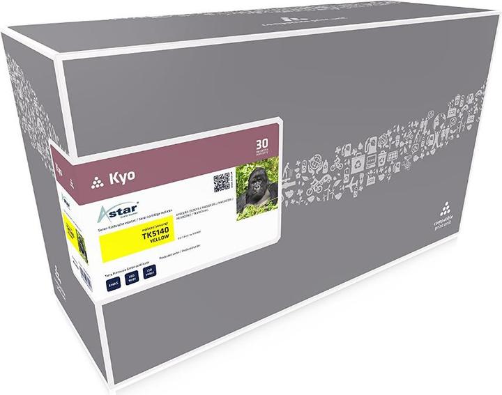 Actual product image Astar Yellow - compatible - toner cartridge - for Kyocera ECOSYS M6030cdn (Y)