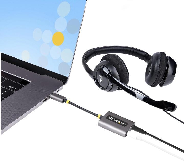 Actual product image StarTech Headphone splitter (0.07 m)