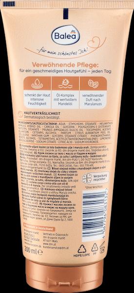Produktbild dm Balea Creme-Öl Bodylotion Mandelöl (Körpercreme, Körperöl, 200 ml)
