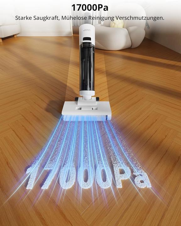Produktbild Jonr ED20 Pro Nass Trockensauger,3in1 Kabelloser Staubsauger mit Wischfunktion,17000Pa