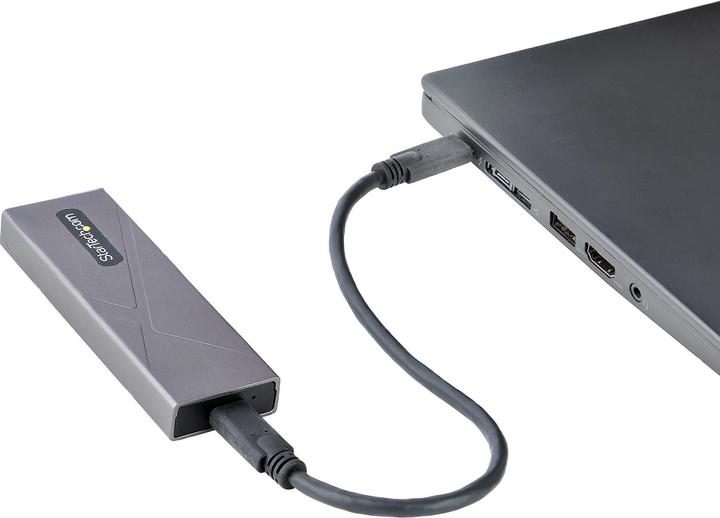 StarTech com M2-USB-C-NVME-SATA, Box esterno SSD, M.2, M.2, 10 Gbit/s, Collegamento del dispositivo (M.2)