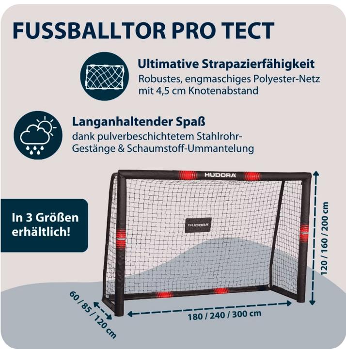 Actual product image Hudora Pro Tect 180 Football Goal