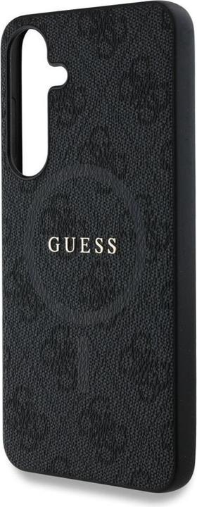 Image du produit Guess Etui Leather 4G Colored Ring Classic Logo MagSafe Samsung Galaxy S25 Plus czarny (Samsung Galaxy S25+)