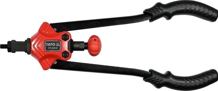 Yato Profi Nietmutternzange Nietzange Hebelnietzange Länge 360 mm für Nieten M3, M4, M5, M6, M8, M10, M12 (42 mm)