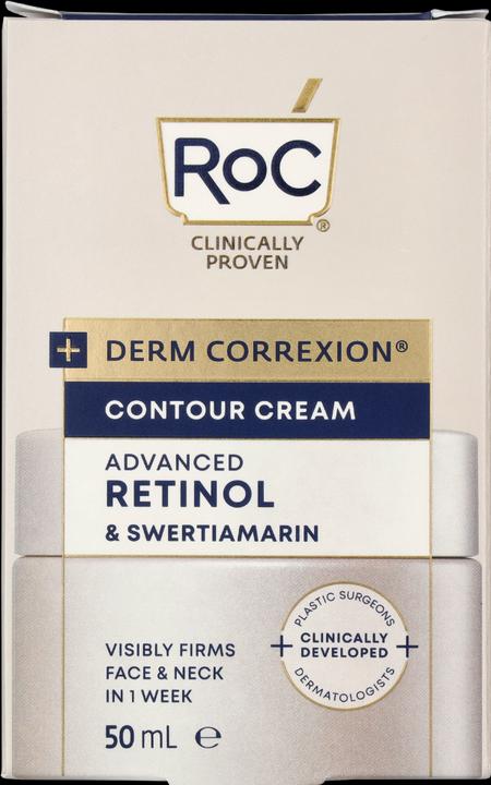 Productafbeelding Roc Derm Correxion Contour Crème voor Gezicht Hals en Kaaklijn Zichtbare Verstevigende Gezichtslift (50 ml)