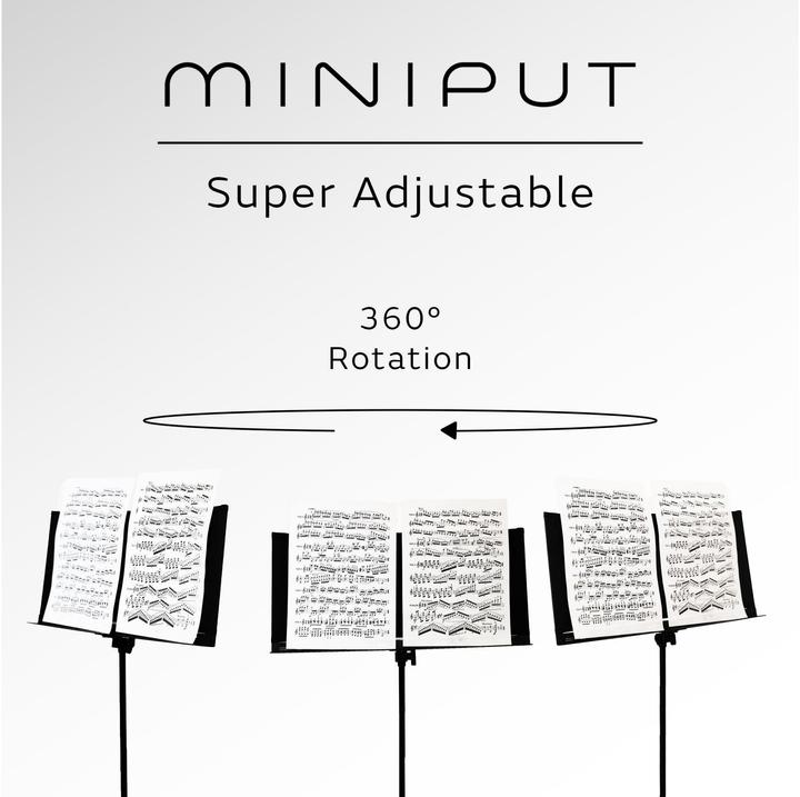 Actual product image Dolfinos Ultraportabler Notenständer Classic