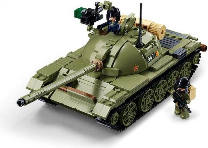 Actual product image Sluban SL96005 - 3 in 1 main battle tank