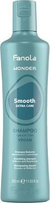 Fanola Wonder Smooth Extra Care Smoothing Shampoo For Hair 350ml (350 ml, Flüssiges Shampoo)