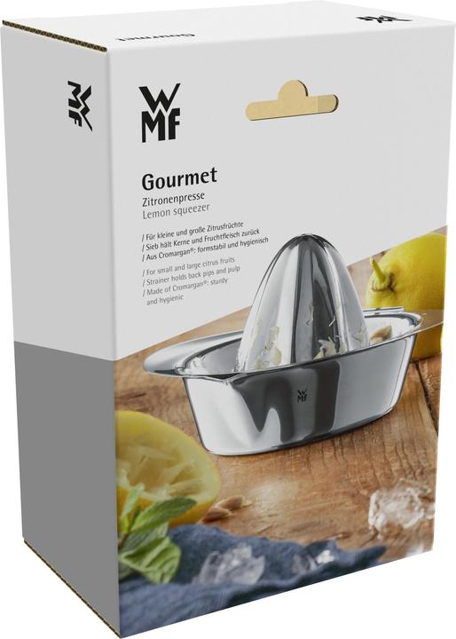 Produktbild WMF Zitruspresse manuell Limettenpresse Saftpresse 9cm Gourmet Edelstahl matt