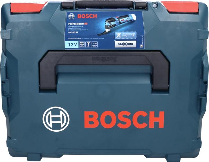 Actual product image Bosch Professional GOP 12V-28 Cordless Brushless Multi-Cutter with StarlockPlus + 1x Battery GBA 3.0