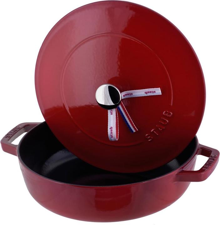 Actual product image Staub Roaster Chistera Drop (24 cm, Casserole + Stewpot, Cast iron)