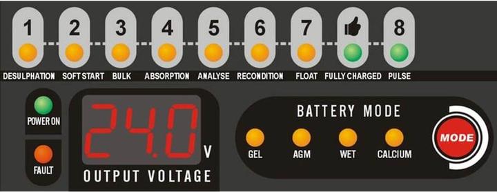 Image du produit Paco MEC2405 Chargeur de batterie 5A/24V pour camion (24V, 5 A)