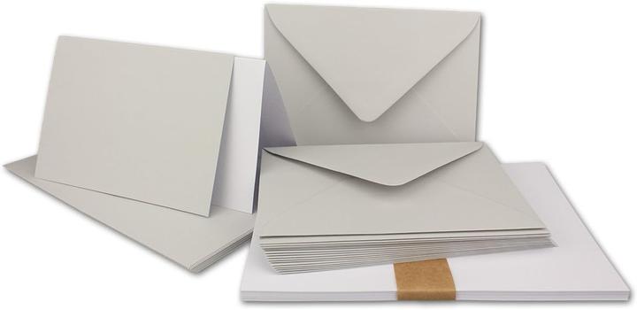Produktbild Neuser Papier Faltkarten-Set mit Umschlägen, Doppelkarten und Einlegern (75 Stück) (75 Stk.)
