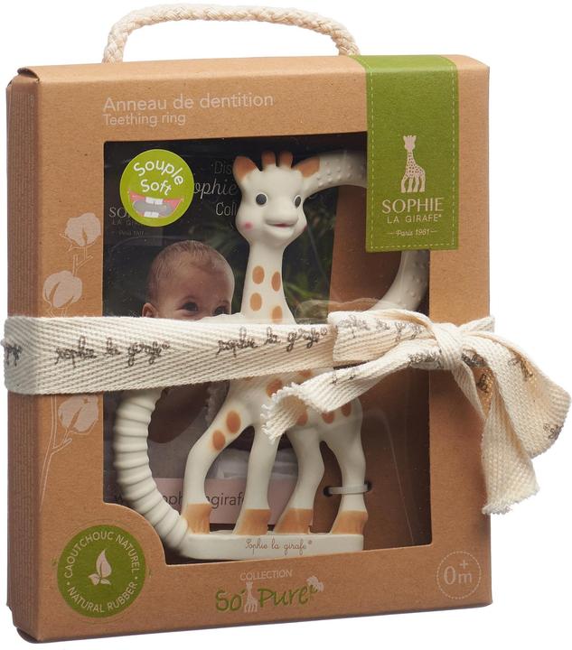 Actual product image Sophie la girafe Sopure Soft