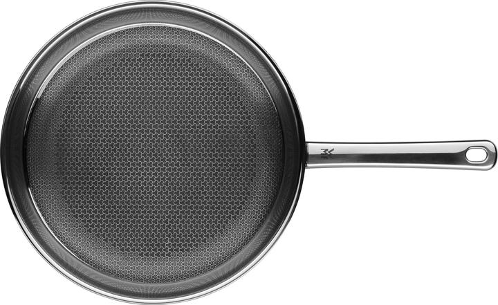 Produktbild WMF Edelstahlpfanne Bratpfanne 28cm Wender Profi Resist Induktion beschichtet (28 cm, Bratpfanne, Edelstahl, Aluminium)