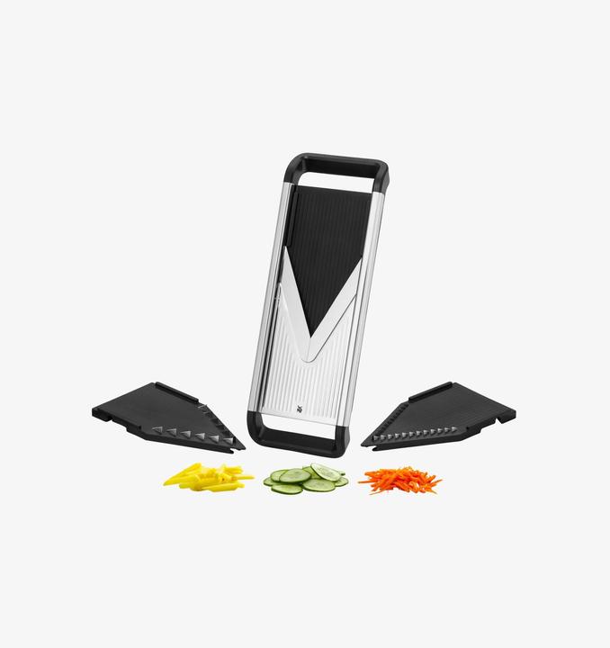 Produktbild WMF Gemüsehobel Fingerschutz 37x12,5cm Top Tools Edelstahl Box für Einsätze