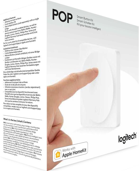 Actual product image Logitech POP Starter Pack Set (Device-specific remote control, Bluetooth, Wi-Fi)