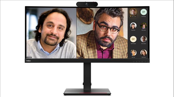 Productafbeelding Lenovo ThinkVision P34w-20 (3440 x 1440 pixels, 34.14")