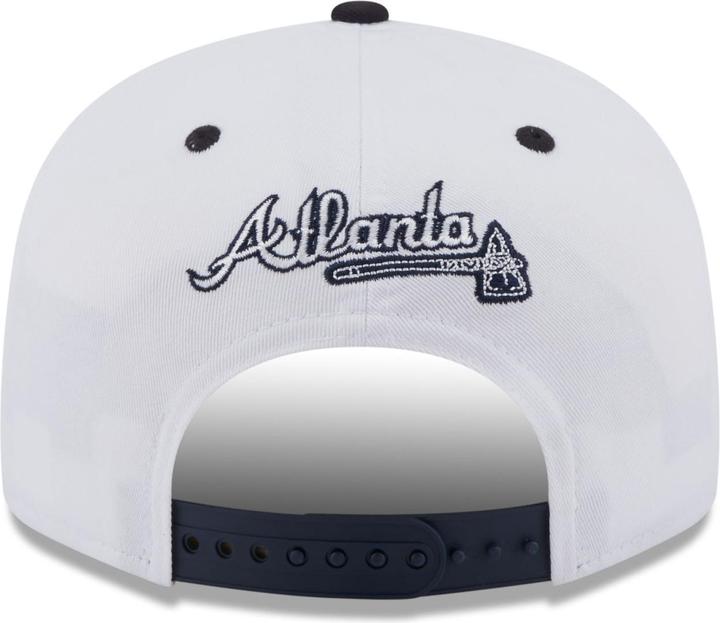 Actual product image New Era 9Fifty Snapback Cap - SIDEPATCH Atlanta Braves - S/M (S/M)