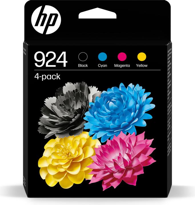 HP 924 CMYK 4-Pack (M, BK, C, Y)