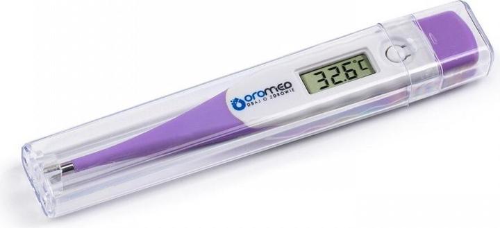 Immagine prodotto Oromed Oro Flexi Termometro a contatto viola orale, rettangolare, avambraccio (Rettale, Ascella, Orale)