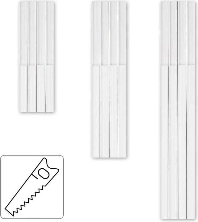 Produktbild Hama PVC-Kabelkanal, halbrund (Kabelkanal, 100 cm)