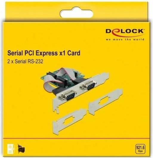 Produktbild Delock PCI-Express-Karte 90007 2x Seriell / RS-232