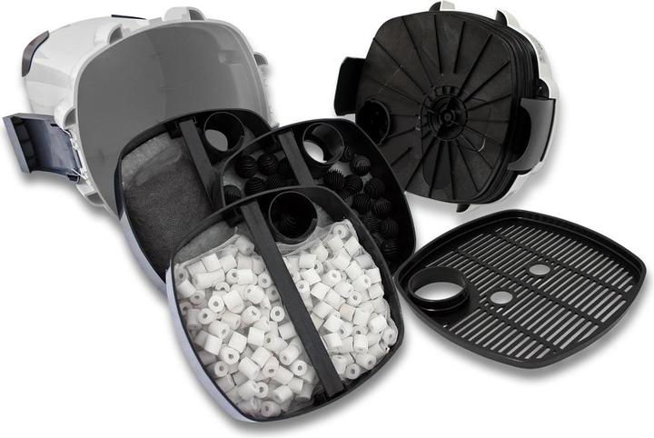 Image du produit SunSun HW-303 Aquarium bio filtre extérieur 1400l/h 3 Phases Matériaux et Pompe (600 l, Filtres externes, Eau douce, Eau salée)