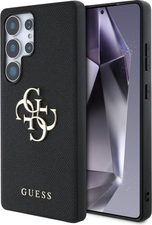 Immagine prodotto Guess Etui Grained Big 4G Logo Small Classic Logo do Samsung Galaxy S25 Ultra czarny (Samsung Galaxy S25 Ultra)