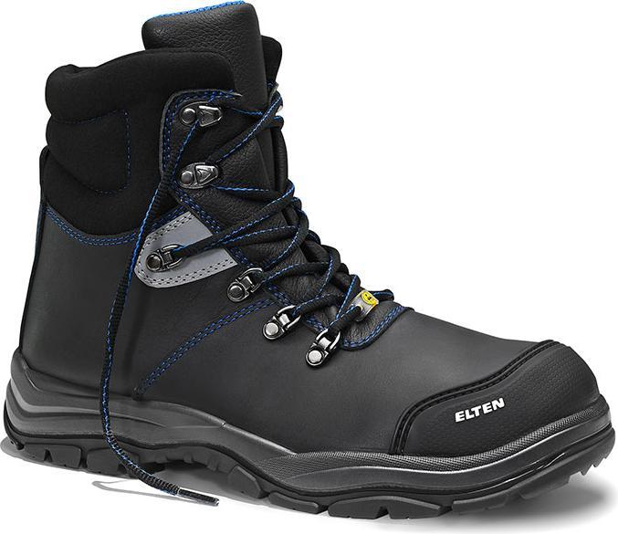 Elten Safety boots S3 ESD Tp2 MASON Pro Rubber Mid HI Gr.47 (S3, 47)