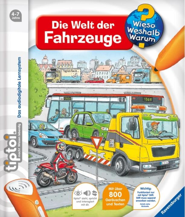 Produktbild tiptoi Die Welt der Fahrzeuge (Deutsch, Daniela Flucht, 2013)