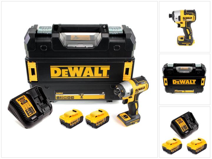 Image du produit DeWalt DCF 887 M2 Visseuse à chocs sans fil 18V 205Nm 1/4" Brushless + 2x Batteries 4,0Ah + (Fonctionnement sur batterie)