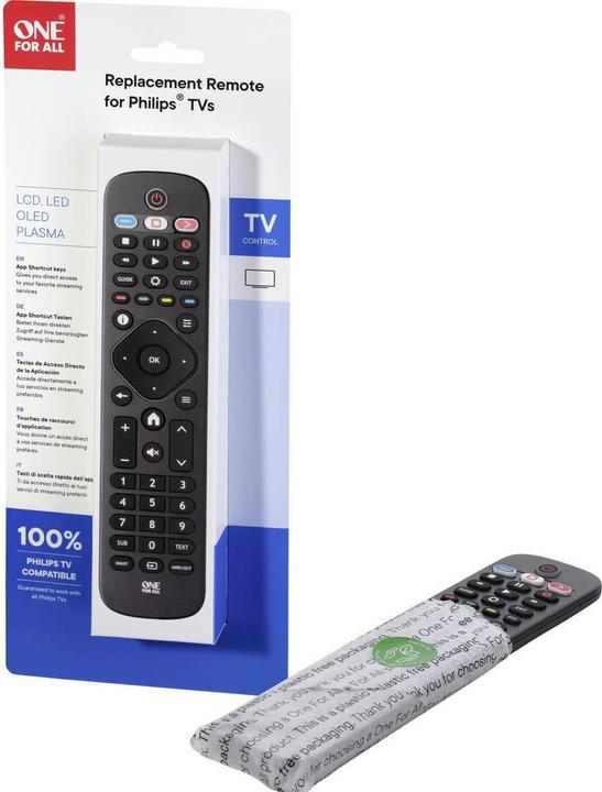 Actual product image One for All Branson (Device-specific remote control, Infrared)