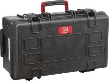 Produktbild Rs Pro Polypropylen Wasserdichter Koffer Schwarz, auf Rädern, Aussenmasse 550 x 350 x 225mm / Innen 52
