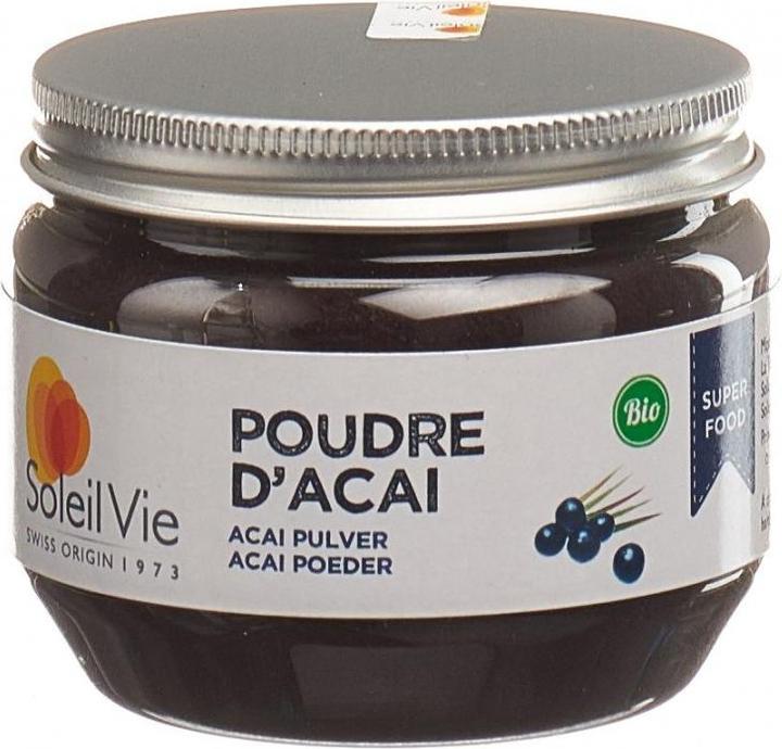 Produktbild Soleil Vie Acai Pulver Bio Plv (1 Stück, Pulver, 103 g)