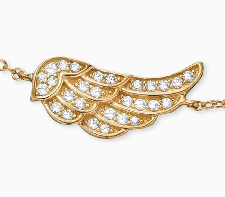 Immagine prodotto Engelsrufer Bracciale ali (17.50 cm, Argento)