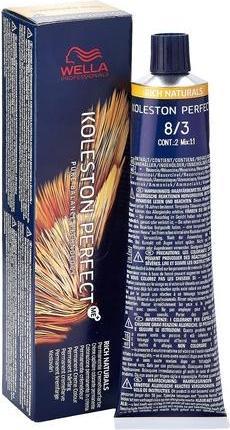Image du produit Wella Koleston Perfect Me+ Rich Naturals (8/3 blond clair blond clair naturel-or)