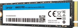 Produktbild Lexar NM610 Pro (1000 GB, M.2 2280)