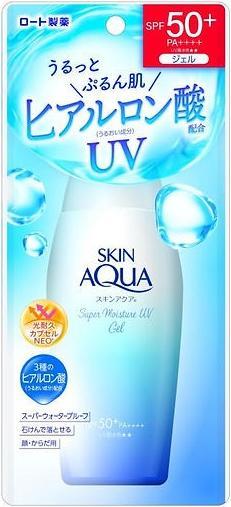 Rohto Pharmaceutical Aqua de la peau (Gel solaire, SPF 50+, 110 g)