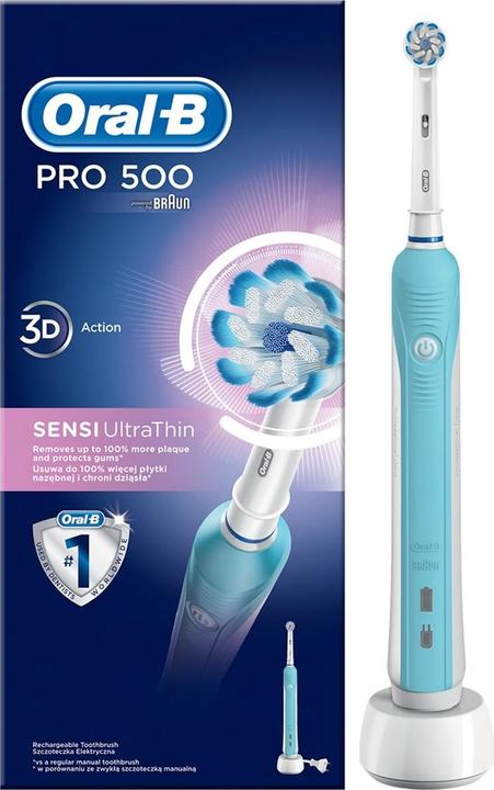 Actual product image Oral-B PRO 500 (Oscillating toothbrush)