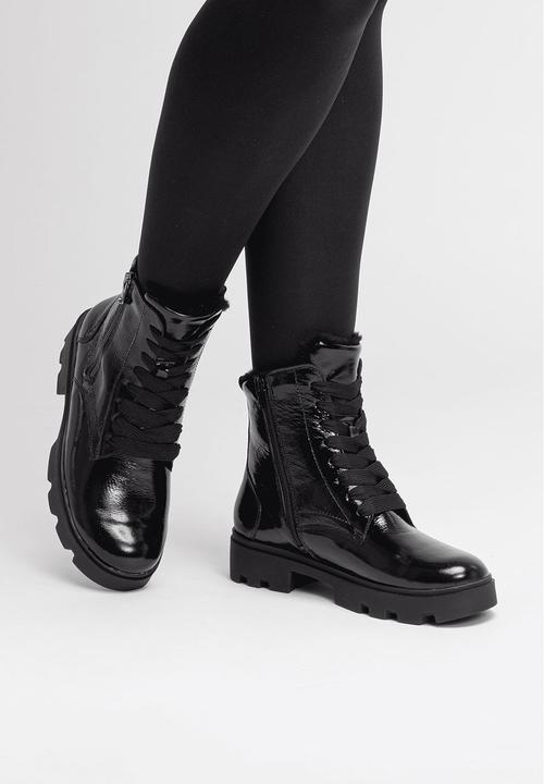 Actual product image Vitaform Stiefelette Lackleder Soft (37)