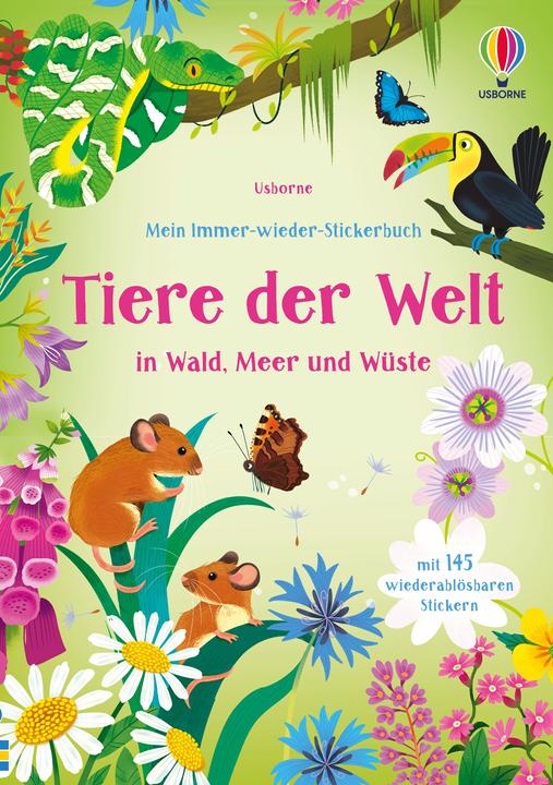 Produktbild Mein Immer-wieder-Stickerbuch: Tiere der Welt