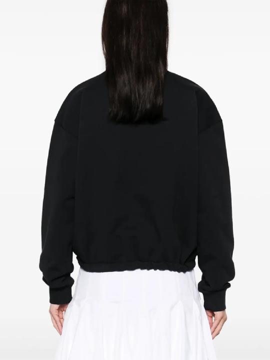 Actual product image Maison Kitsune Baby Fox Patch Drawstring Comfort Sweatshirt (L)