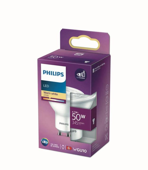 Produktbild Philips Spot (GU10, 4.70 W, 345 lm, 1 x, F)