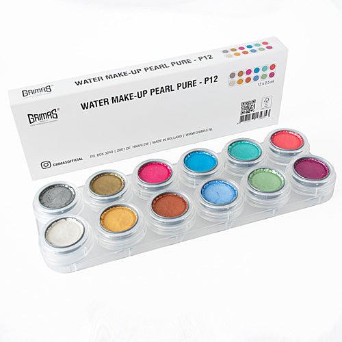 Produktbild Grimas Wasser Make-up Palette Pearl 12er