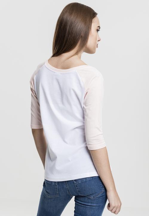 Image du produit Urban Classics Ladies 3/4 Contrast Raglan Tee (XS)