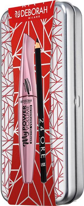Actual product image Deborah Milano Deborah 2024 My Power Volume Mascara + 24h Eye Pencil + Case