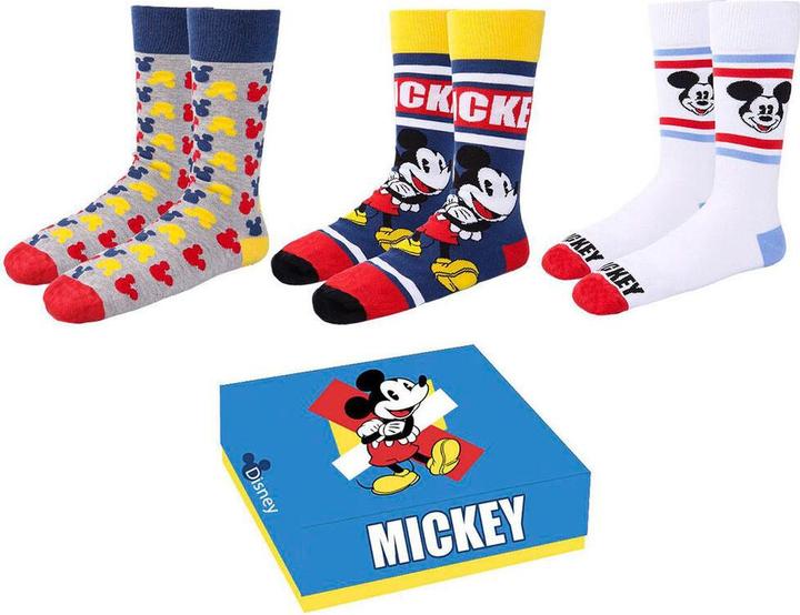 NoName MICKEY - Pack de 3 paires de chaussettes (P36-41) (3er Pack, 36 - 41)
