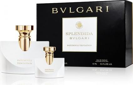 Bulgari Splendida Bvlgari Patchouli Tentation von Bvlgari für Frauen 2 Stück Geschenk-Set 3.4oz EDP Spray