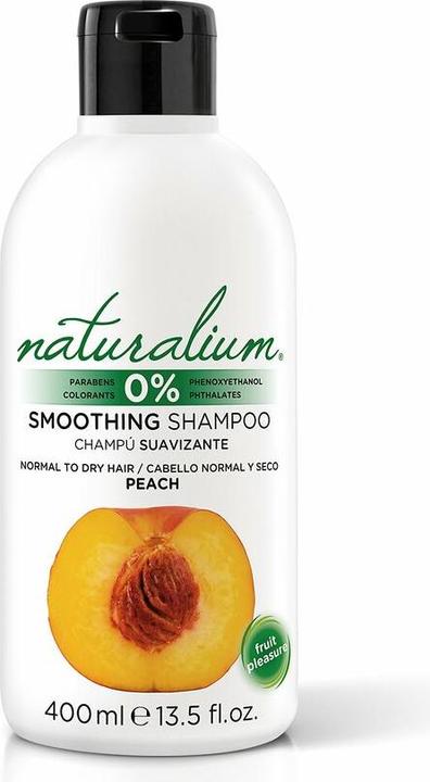 Actual product image Naturalium Shampoo & Cond Peach (400 ml, Liquid shampoo)
